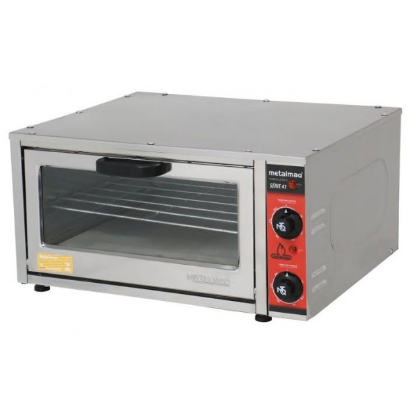 FORNO ELÉTRICO 220V COM 1 CAMARÁ 20CM METALMAQ