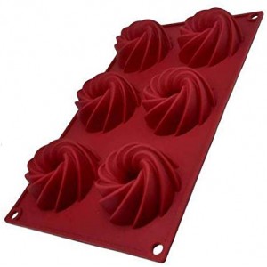 FORMA DE SILICONE P/6 FLANS MIMO STYLE