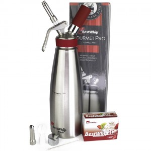 GARRAFA 1L GOURMET PRO INOX BESTWHIP