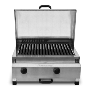 CHAPA CHAR BROILER 50CM C/2 QUEIMADORES MARCHESONI